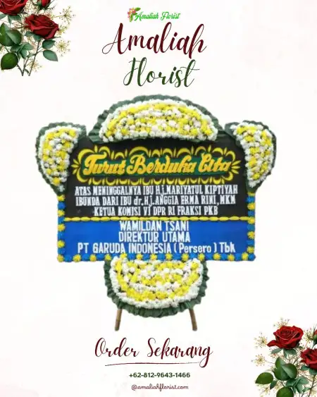 Papan Bunga Duka cilebar